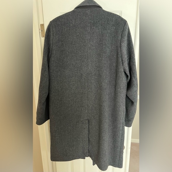 Abercrombie & Fitch Men’s Long Wool-Blend Overcoat XL - Picture 3 of 9